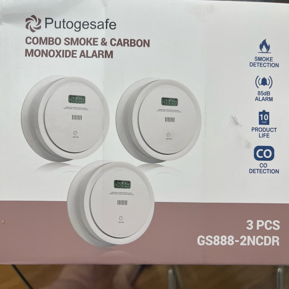 Putogesafe Combo Smoke & Carbon Monoxide Alarm